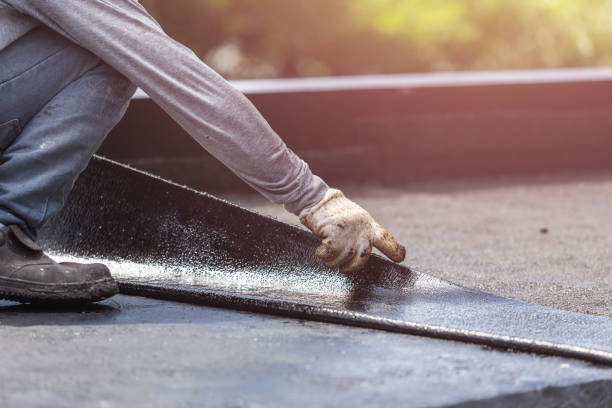 Professional Basement Waterproofing technician working in Horicon, WI